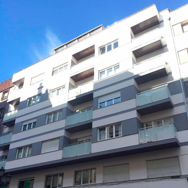 Fachada ya limpia, resultado