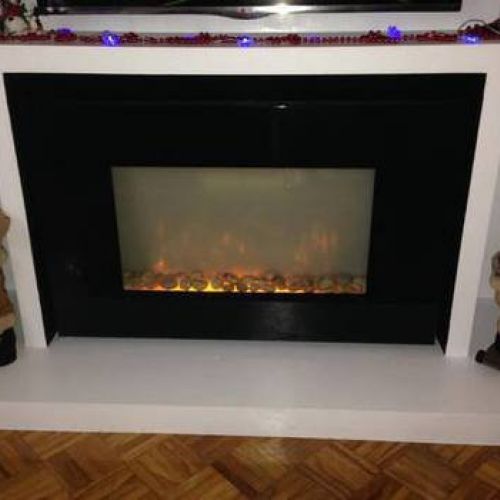 CHIMENEA ELECTRICA EN PISO