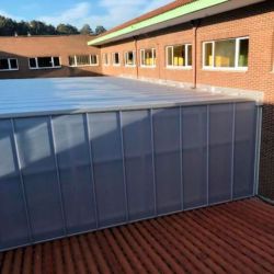 Cubierta de vidrio exterior