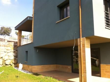 chalet con porche